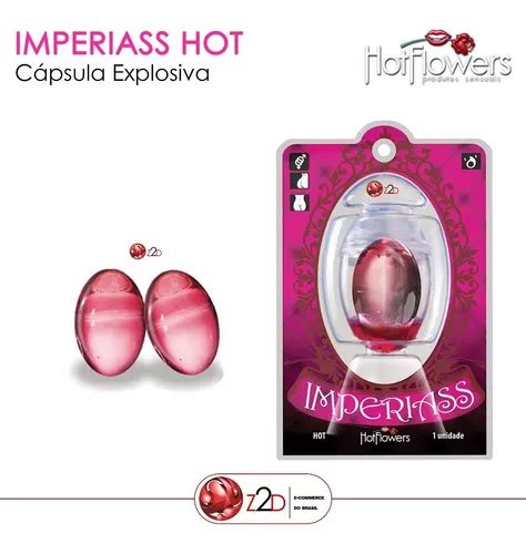 Imperiass Hot Cápsula Explosiva P Sexo Anal Hot Flowers Mercadolivre