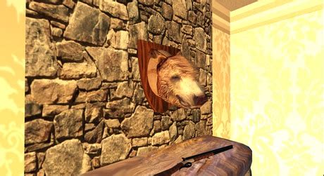 Second Life Marketplace - Grizzly Bear Head Mount