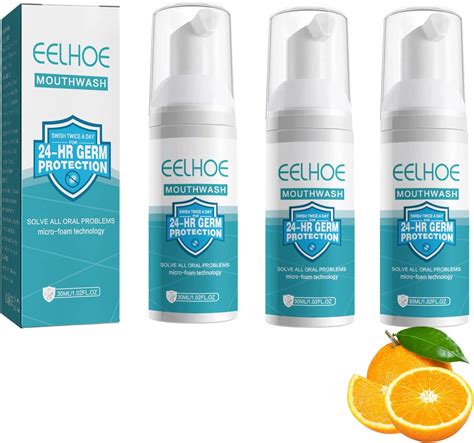 Buy Eelhoe Mouthwash Teeth Whitening Kit Mousse Foam Toothpaste Oral