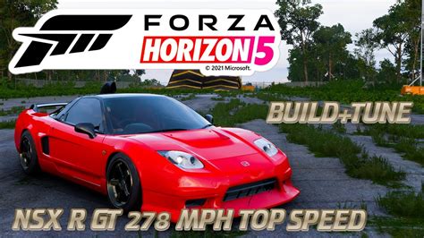 Forza Horizon Mph Top Speed Honda Nsx Gt R Awd Build Tune With