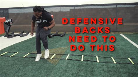 Footwork Friday Defensive Back Drill Youtube