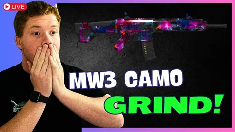 🔴 Live Mw3 Camo Grinding Insanely Fast Youtube