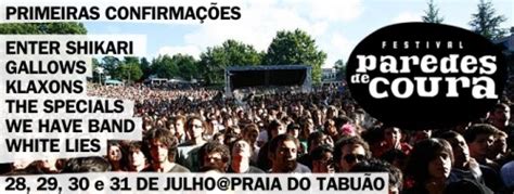 Paredes de Coura já tem cartaz fechado CH Magazine de Cultura