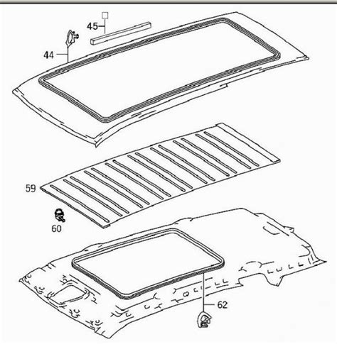 Skyview Or Lamella Roof Schematic Ml Peachparts Mercedes Benz Forum