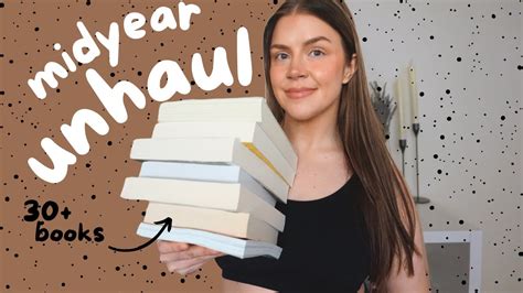 Cleaning Out My Closets 30 Book Unhaul YouTube