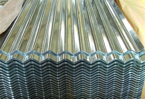 Construction Building Raw Material Color Zinc Corrugated Metal Roofing