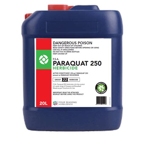 F S A Paraquat Herbicide Four Seasons Agribusiness