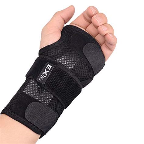 EXski Double Cock Up Wrist Splints – Wrist Hand Support Carpal Tunnel ...