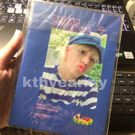 Bts V Taehyung Saipan Guidebook Hobbies Toys Memorabilia