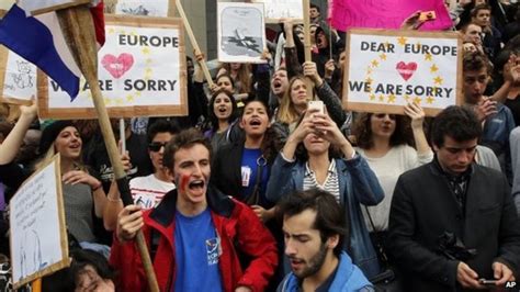 French Students In Anti National Front Rallies BBC News