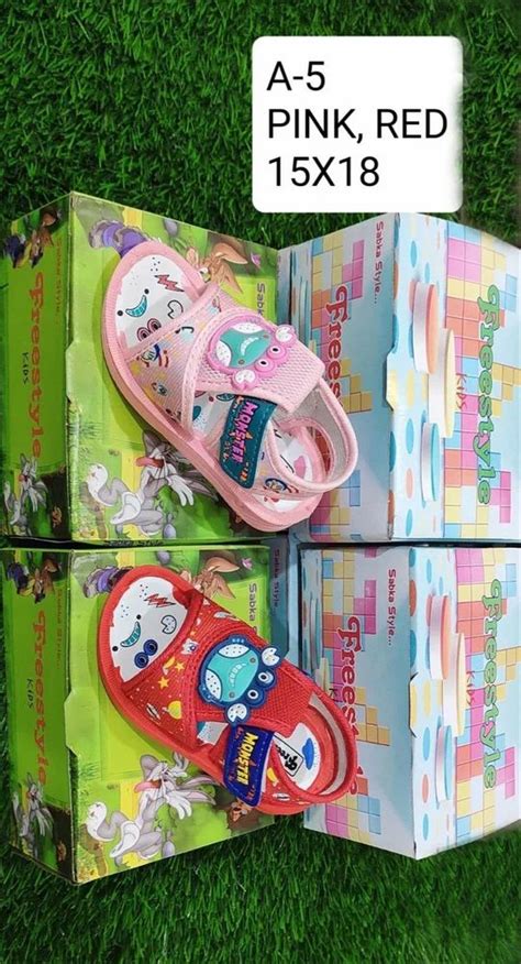 Unisex Pvc Freestyle A5 Printed Kids Sandal At Rs 87pair In