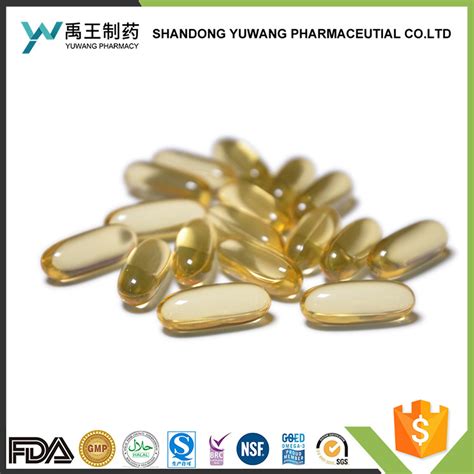 Natural Ve Capsule D Alpha Tocopherol Vitamin E Fish Oil Softgel1000mg