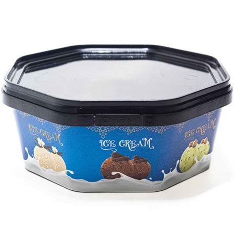 Hexagon Plastic Container With Lid Divan Packaging