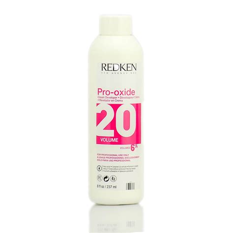 Redken Pro Oxide Hair Cream Developer 20 Volume 8 Oz