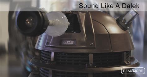 The Doctor Who Dalek Voice | Home Brew Audio