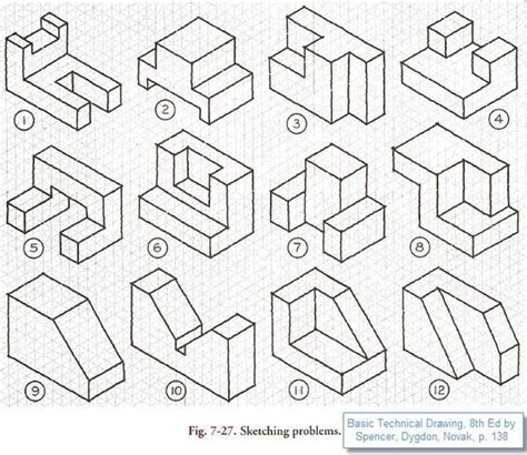 Download Isometric Drawing Examples, Isometric Sketch, Isometric ...