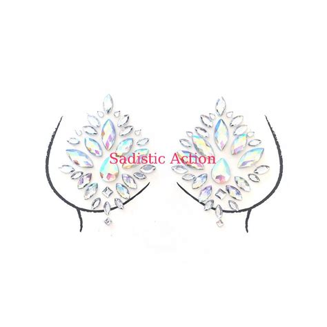 【楽天市場】【即納】neva Nude Stardust Crystal Jewel Nipztix Pasties 【ペイスティ・ニップレス