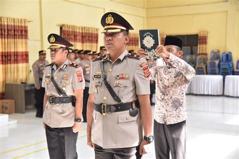 Kompol Joko Utomo Jabat Wakapolres Bireuen Kompol Ryan Citra Yudha