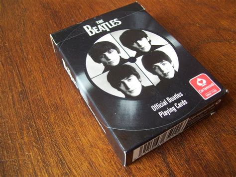 The Beatles Official Beatles Playing Cards Catawiki