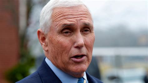 Mike Pence: Classified documents found at ex-vice president's Indiana home