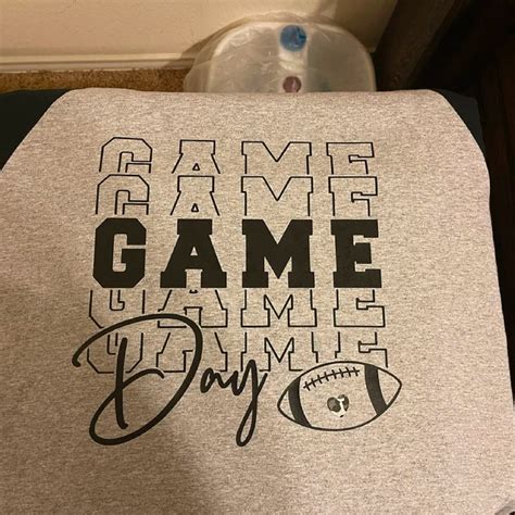 Game Day Svg Football Shirt Svg Game Day Vibes Svgfootball Etsy