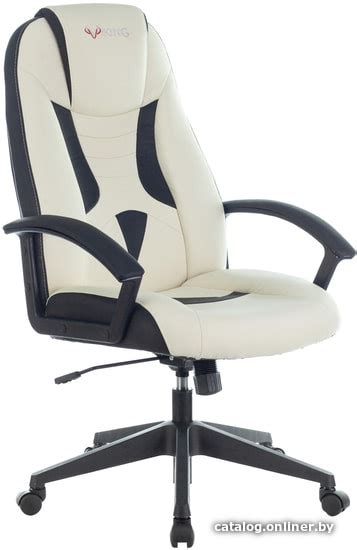 Zombie VIKING-8/WH+BLACK (белый/черный) кресло купить в Минске