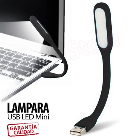 Mini L Mpara Usb De Iluminaci N Led Para Ordenador Port Til Pc