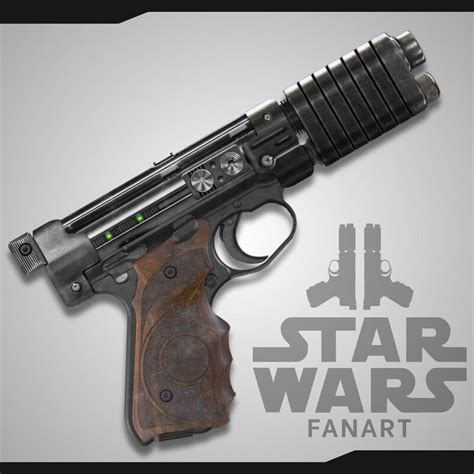 ArtStation M 5D Prototype Blaster Star Wars Fanart Blaster Star