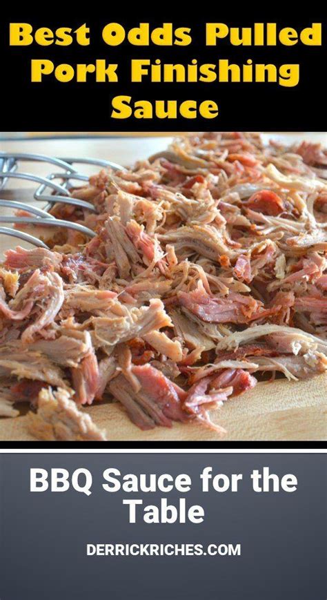 Best Pulled Pork Finishing Sauce