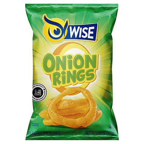 Wise Onion Rings Snacks Chips Dips Foodtown