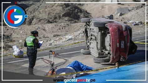 Accidente De Tr Nsito Deja Muertos En La Panamericana Sur Gaceta