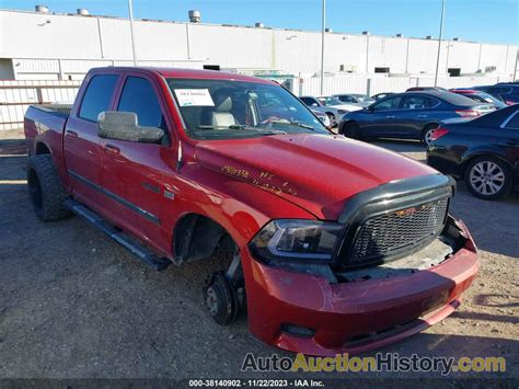 1D3HB13T59S780546 DODGE RAM 1500 SLT SPORT TRX View History And Price