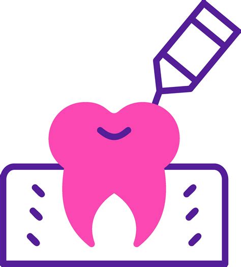 Root Canal Vector Icon Vector Art At Vecteezy