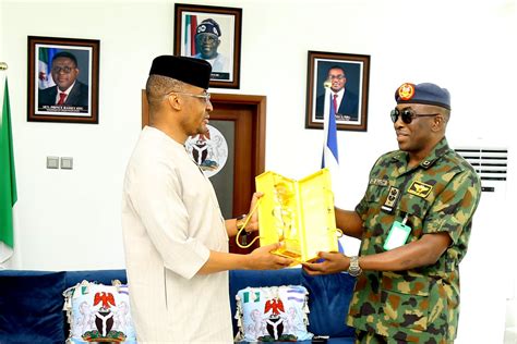 Gov Otu Tasks Airforce On Strengthening Security In Cross River