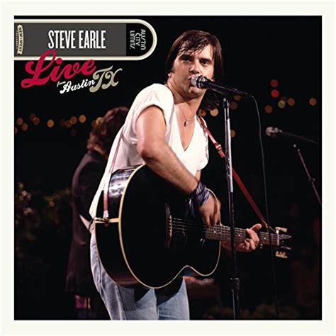 Steve Earle - Live From Austin, Tx [2xLP] | Upcoming Vinyl (March 10, 2017)