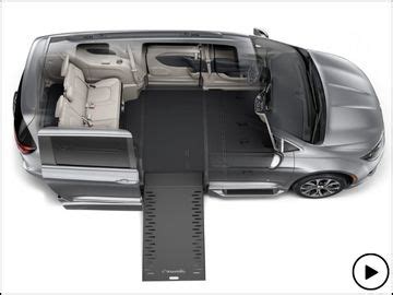 Chrysler Pacifica Wheelchair Van - BraunAbility Power Fold-Out XT