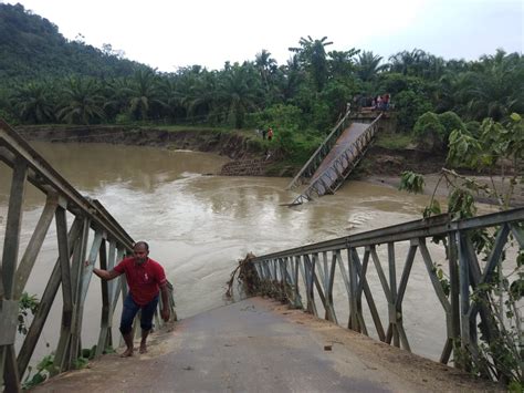 Jembatan Putus Dihantam Banjir Aceh Utara Ini Langkah Pemerintah Bakata