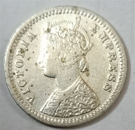 Queen Victoria Qv Two Anna Coin Bidcurios