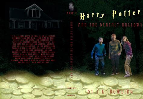 Harry Potter 7 Book Cover by RockinDuckie558 on DeviantArt