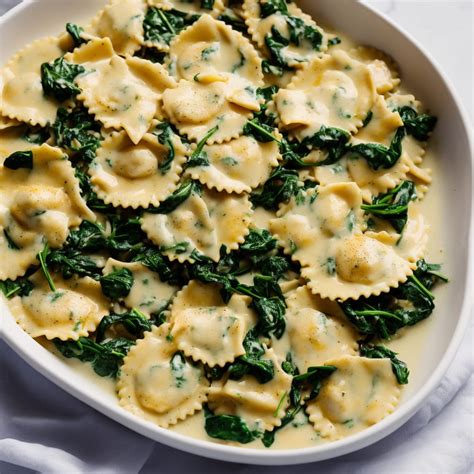 Smoked Salmon And Dill Ravioli With Lemon Cream Sauce Recipe