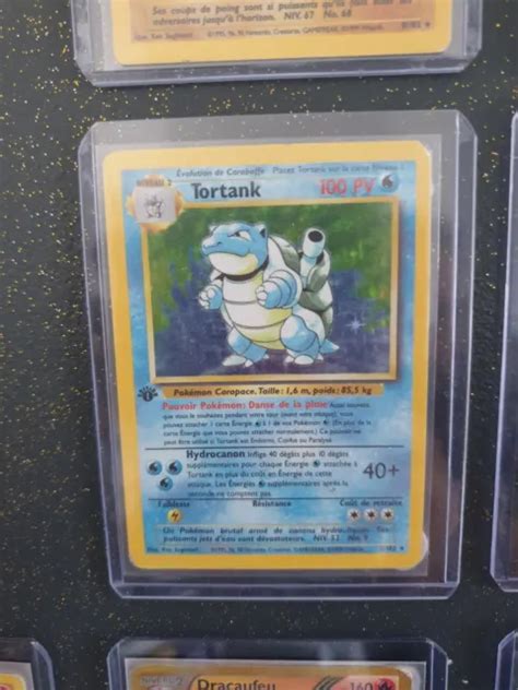 Carte Pokemon Tortank Fran Ais Holo Edition Set De Base