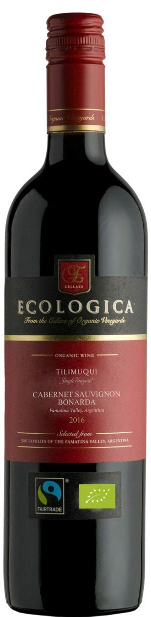 Ecologica Tilimuqui Single Vineyard Cabernet Sauvignon Bonarda 2017