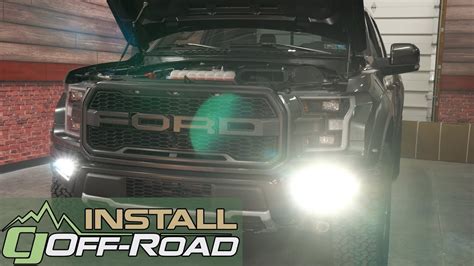 F Raptor Install Baja Designs Pro Fog Light Kit For