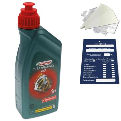 1 Litre Castrol Transmax Dex III Multi Véhicules Automatique Huile 236