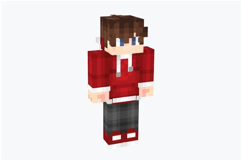 Best Red-Colored Hoodie Minecraft Skins (Boys + Girls) – FandomSpot