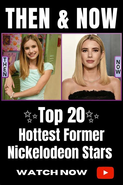 Top 20 Hottest Former Nickelodeon Stars Then And Now