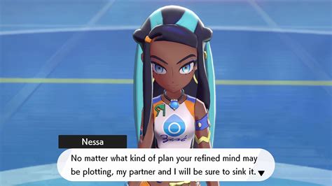 Water Type Gym Leader Nessa Revealed For Pokémon Sword And Shield