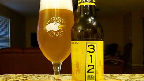 Goose Island 312 Urban Wheat Ale 4 2 Abv Djs Brewtube Beer Review 605 Youtube