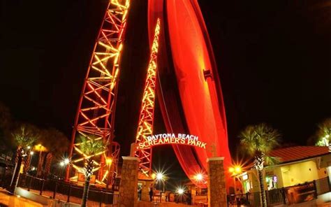 Daytona Beach Sling Shot | Beachfront Aerial Thrill Ride Attraction