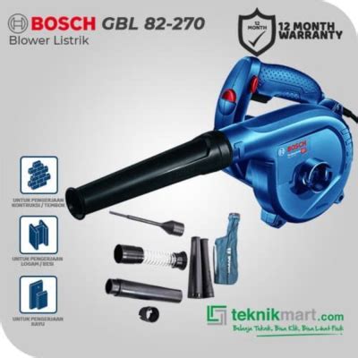 Jual Bosch Electric Blower Blower Listrik 820Watt GBL 82 270 Kit NEW